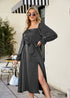 Vestido bohemio francés elegante e informal para primavera y verano de Olivia